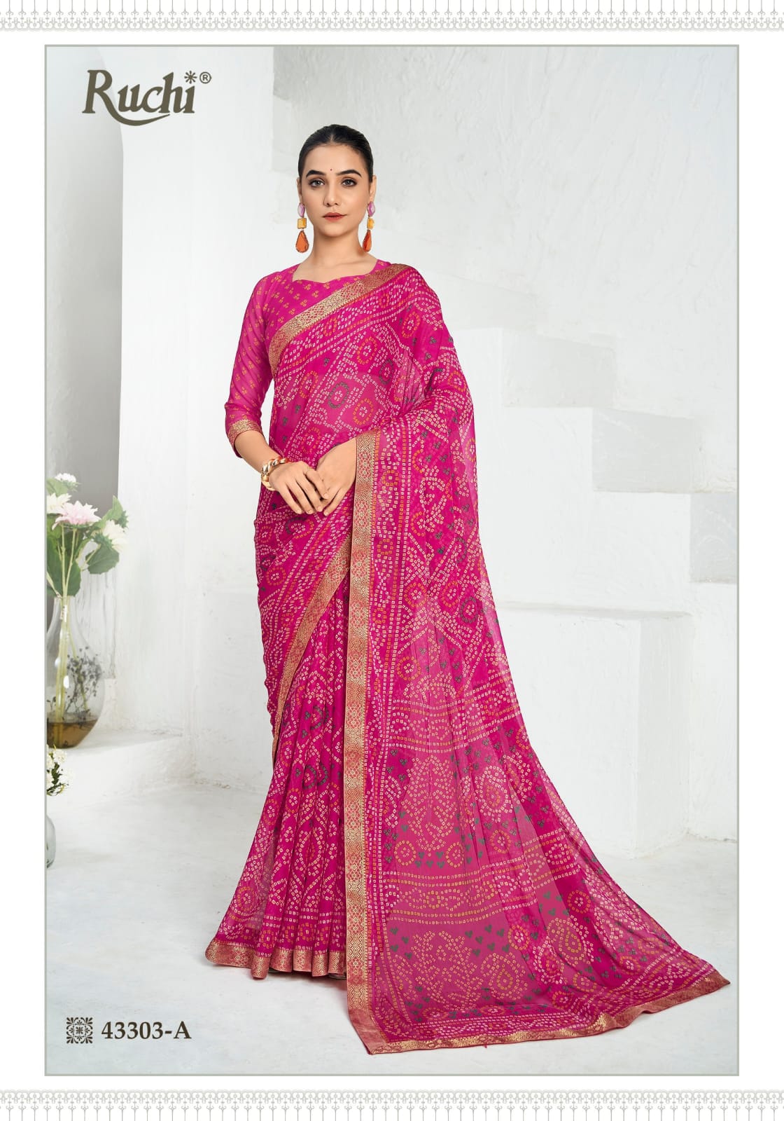 Simayaa Vol 37 By Ruchi Chiffon Daily Wear Saree Wholesale Online